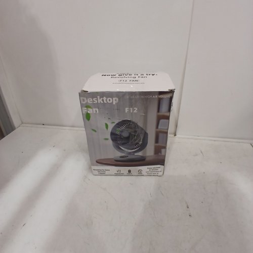 SEASAND DESKTOP CIRCULATOR FAN - 5 SPEEDS, 10W, 3200 MAH - WHITE (MODEL: F12) image 5