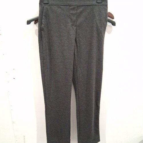 WOMEN'S iyla PETITe STRAIGHT LEG PANTS - EXTRA SMALL - CHARCOAL GREY image 2
