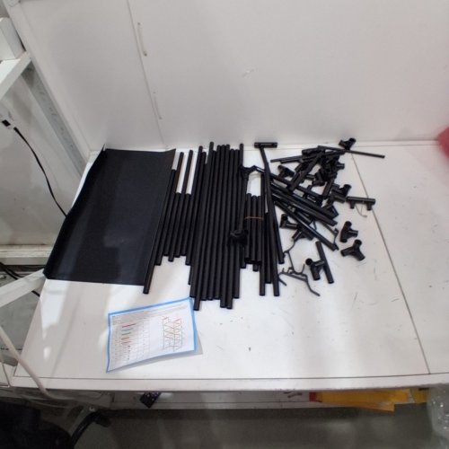MODULAR OVER-THE-TOILET STORAGE RACK - BLACK (MODEL: MP8802-3) image 3