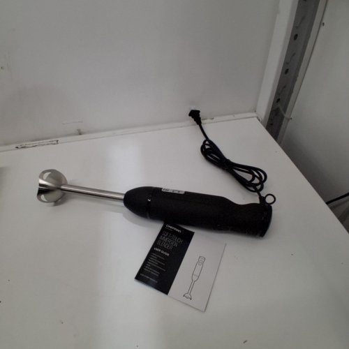 CHEFMAN 2-SPEED IMMERSION STICK HAND BLENDER - 300W - BLACK (MODEL: RJ19-V3-RBR-BLACK-CA) image 3