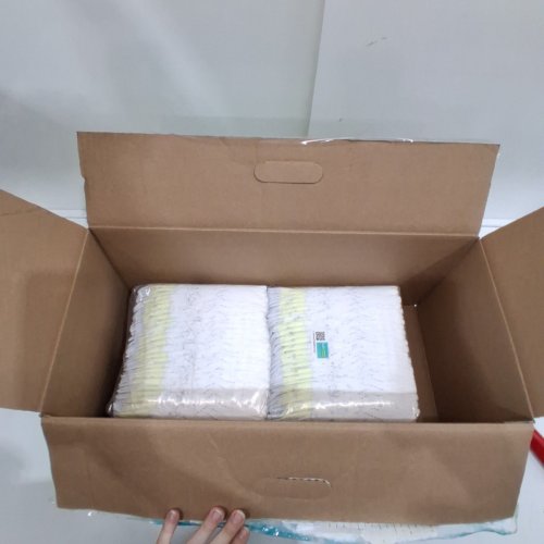 50PK PAMPERS SWADDLERS UP TO 100% LEAKPROOF BABY DIAPERS - SIZE 5 image 2