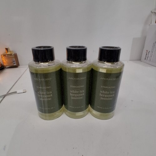 3 AROMA360 WHITE TEA BERGAMOT JASMINE FRAGRANCE - 200 ML EACH (STYLE: STARGAZING) image 2