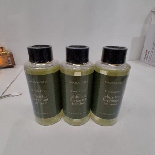 3 AROMA360 WHITE TEA BERGAMOT JASMINE FRAGRANCE - 200 ML EACH (STYLE: STARGAZING) image 3