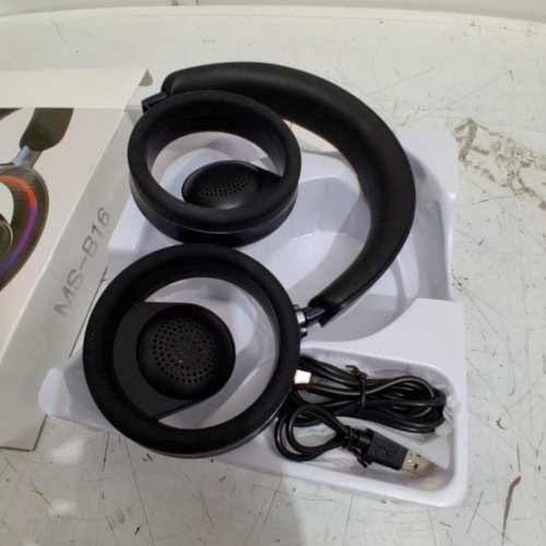 OPEN-EAR WIRELESS HEADPHONES - BLACK (MODEL: MS-B16) image 4