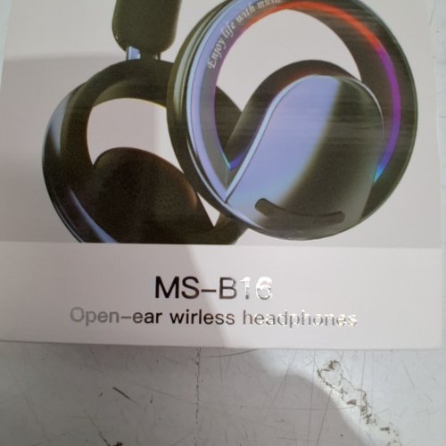 OPEN-EAR WIRELESS HEADPHONES - BLACK (MODEL: MS-B16) image 5