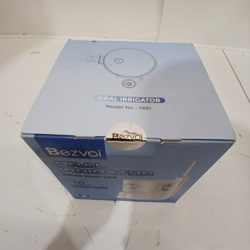 BEZVOI ORAL IRRIGATOR WITH 3 MODES & 10 PRESSURE LEVELS - 600 ML TANK, 10W, 5 V - WHITE (MODEL: Y881) image 3