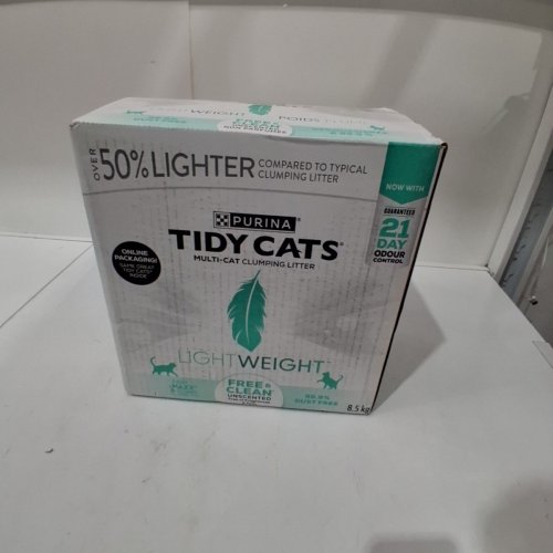 PURINA TIDY CATS LIGHTWEIGHT CLUMPING CAT LITTER WITH TIDY LOCK AMMONIA BLOCKER AND GLADE CLEAR SPRINGS - 8.5KG image 2