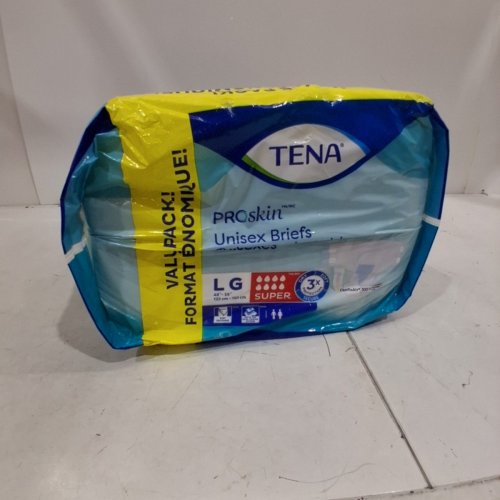 26PK TENA PRO SKIN UNISEX BRIEFS - SUPER ABSORBANT - SIZE LARGE 48"-59" image 3