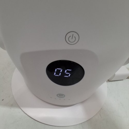 U ULTTY BLADELESS TOWER FAN / AIR PURIFIER COMBO, TRUE HEPA FILTER 99.97% - OSCILLATING AND TILT TOWER FAN WITH REMOTE CONTROL - 32" , WHITE (MODEL: CR022D) image 2