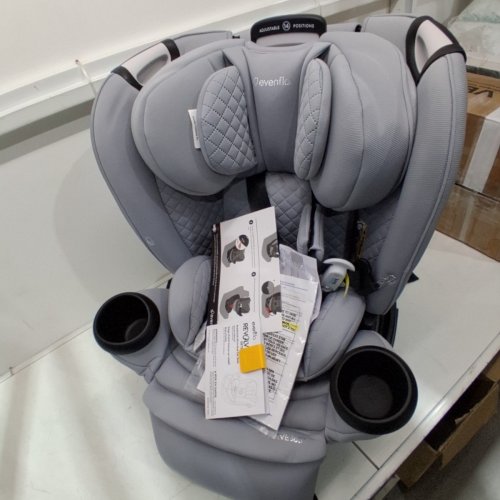 EVENFLO REVOLVE360 EXTEND ALL-IN-ONE ROTATING CAR SEAT - 50 LBS MAX - QUARTZ GRAY (MODEL: REVOLVE360) image 4