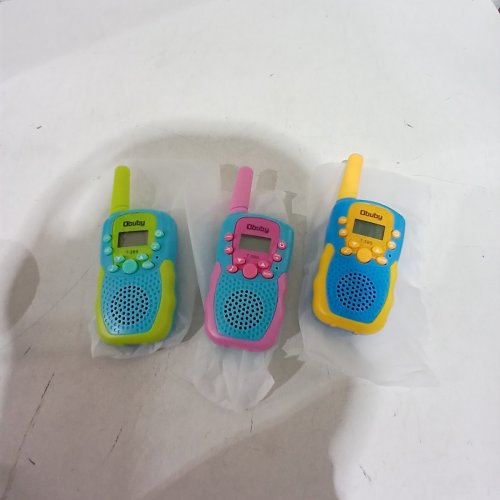 3PK OBUBY KIDS WALKIE TALKIES - MULTICOLOR (MODEL: T-388) image 3