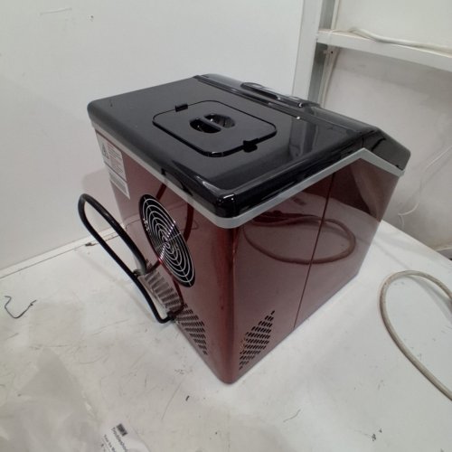 FRIGIDAIRE EXTRA LARGE CAPACITY CLEAR ICE MAKER LCD CONTROL 40LBS OF ICE IN 24HRS - 2.3QT WATER RESIVOIR - RED - (MODEL: EFIC452-SSRED image 6