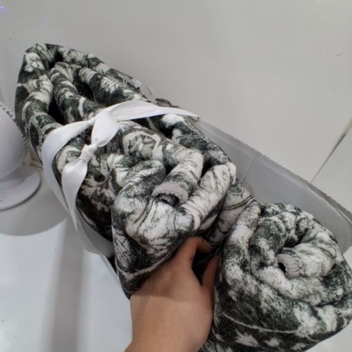 2PC WASHLUXE MACHINE WASHABLE AREA RUG & RUNNER SET - 5FT X 7FT / 5FT X 27" - GREEN / GREY (MODEL: 2046294) image 3