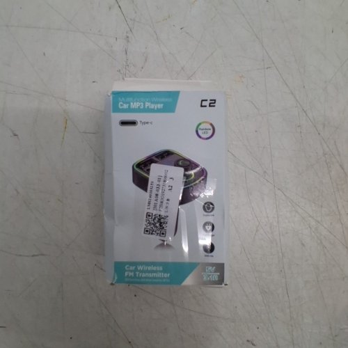 WIRELESS BLUETOOTH CAR FM TRANSMITTER - BLACK (MODEL: C2) image 4