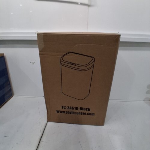 BESTOFFICE KITCHEN TRASH CAN WITH TOUCH FREE LID - 13GAL - BLACK (MODEL: TC-2461R-BLACK) image 5