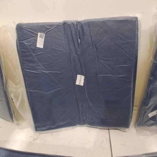 7PK CHAIR CUSHION WITH REMOVABLE COVER - 15.5" X 15.5" - BLUE image 3