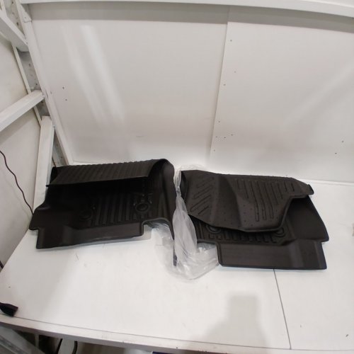 2PC LASFIT FLOOR MAT LINERS FOR TOYOTA TACOMA 2024-2026 - BLACK (MODEL: XS-TY10) image 3