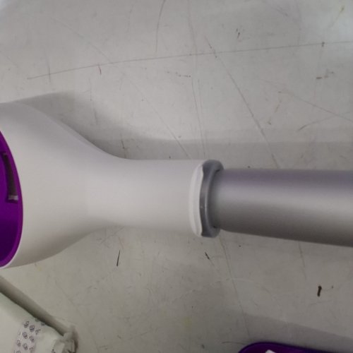 SWIFFER POWERMOP MULTI-SURFACE MOP KIT WITH 2 MOPPING PAD REFILLS, 1 FLOOR CLEANING SOLUTION WITH FRESH SCENT AND 2 BATTERIES - PURPLE AND WHITE image 4