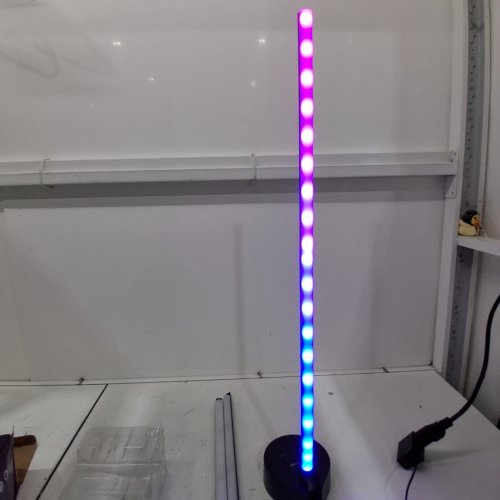 RGBICW FLOOR LAMP - 12W, 100-240 V, 990 LM - BLACK (MODEL: AI-0320) image 2