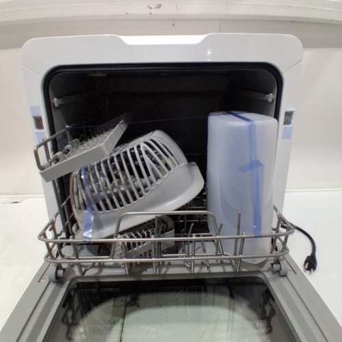 AIRMSEN PORTABLE MINI COUNTERTOP DISHWASHER WITH 8 PROGRAMS - 5L - WHITE - (MODEL: TDQR09) image 5