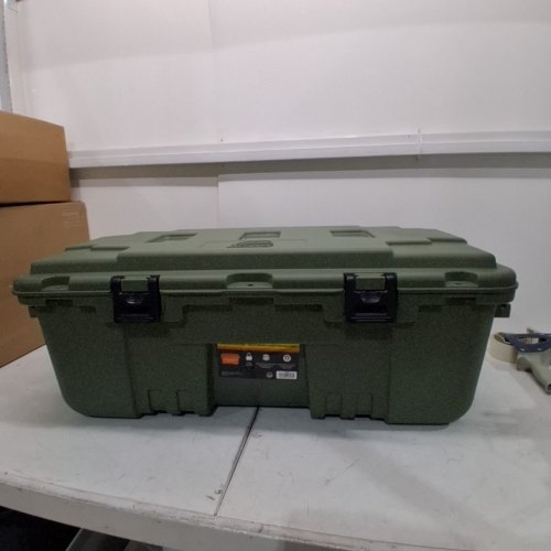 PLANO HEAVY DUTY SPORTSMAN'S TRUNK WITH WHEELS - 102L - GREEN (MODEL: P000044/PLAT19OD) image 3