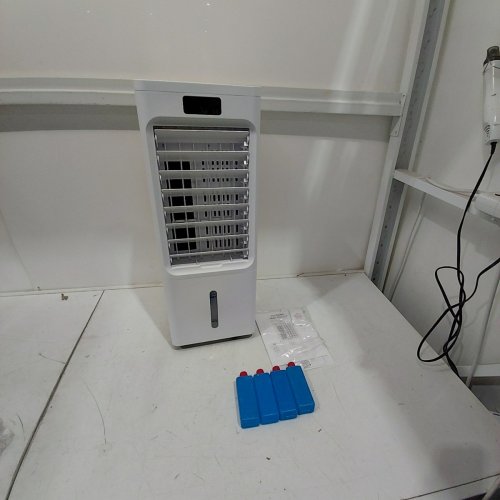 OEARE 3-IN-1 PORTABLE AIR COOLER WITH 4 MODES & 3 SPEEDS, AUTO OSCILLATING AND 12H TIMER - 6L - WHITE (MODEL: AC2401TR-L) image 3
