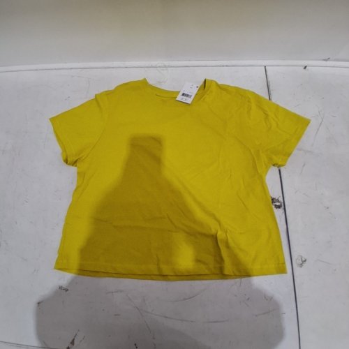 WOMEN'S GEORGE RIB T-SHIRT - LARGE - YELLOW (STYLE: GRS61021LD) image 3