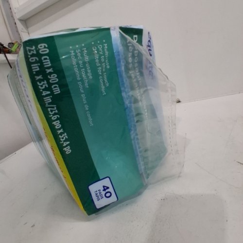 40PK EQUATE DISPOSABLE UNDERPADS - 23.6" X 35.4" image 3