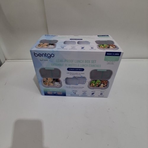 2PK BENTGO CHILL XL LUNCH BOX - 5 CUPS - GREEN (MODEL: 1762134) image 4