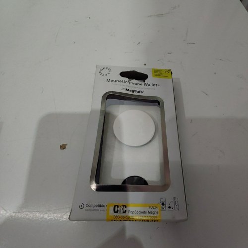 POPSOCKET MAGNETIC PHONE WALLET+ FOR MAGSAFE WITH MAGNETIC ADAPTER - FLORAL WHITE image 2