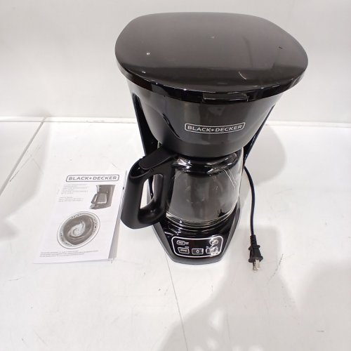 BLACK+DECKER 12-CUP COFFEE MAKER WITH VORTEX TECHNOLOGY - BLACK (MODEL: CM1110BC) image 3