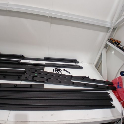 DOPINMIN METAL BED FRAME WITH STURDY STEEL SLATS - QUEEN - BLACK (MODEL: BF-Q-525-BLACK) image 4