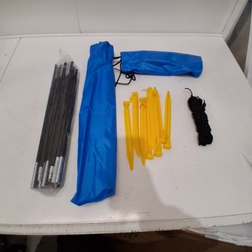 3 PERSON BEACH TENT / SUN SHELTER WITH UPF 50+ PROTECTION - BLUE (MODEL: YL-BEACH10H) image 3