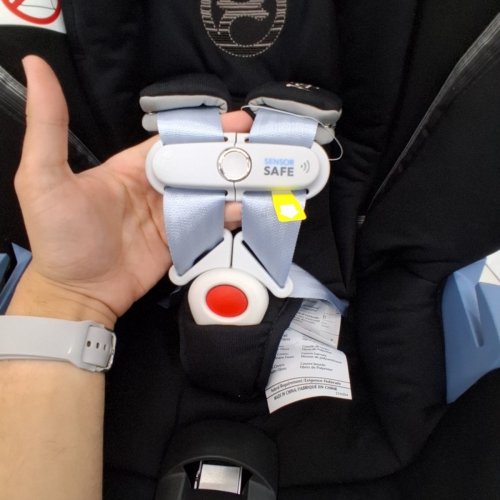 CYBEX ATON 2 INFANT CAR SEAT SLIM FIT, ULTRA LIGHTWEIGHT WITH SENSORSAFE TECHNOLOGY AND BASE - LAVASTONE BLACK (MODEL: 519004629) image 5