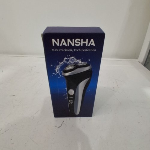 NANSHA ELECTRIC SHAVER - 3.7 V 5W - BLACK / SILVER (MODEL: RT53) image 5