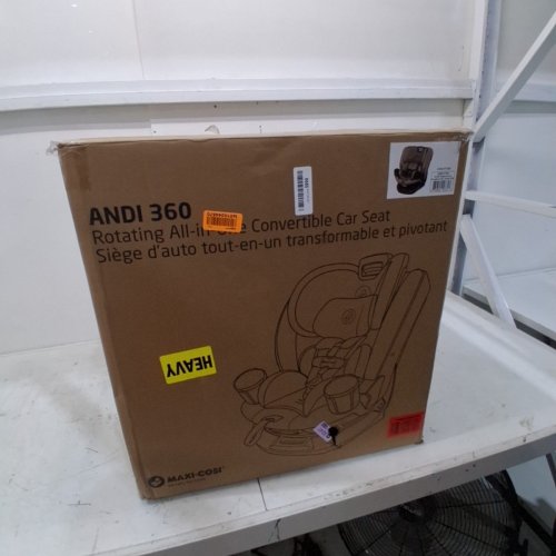MAXI-COSI ANDI 360 ROTATING ALL-IN-ONE CONVERTIBLE CAR SEAT - AUTHENTIC TRUFFLE (MODEL: 22967CTRU) image 9