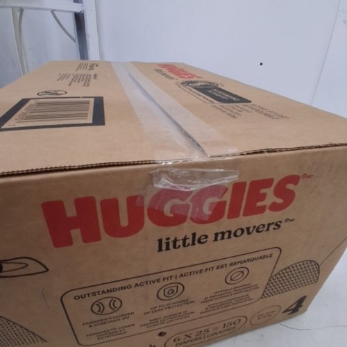 150PK HUGGIES LITTLE MOVERS DIAPERS - SIZE 4 - DISNEY BABY LION KING image 3