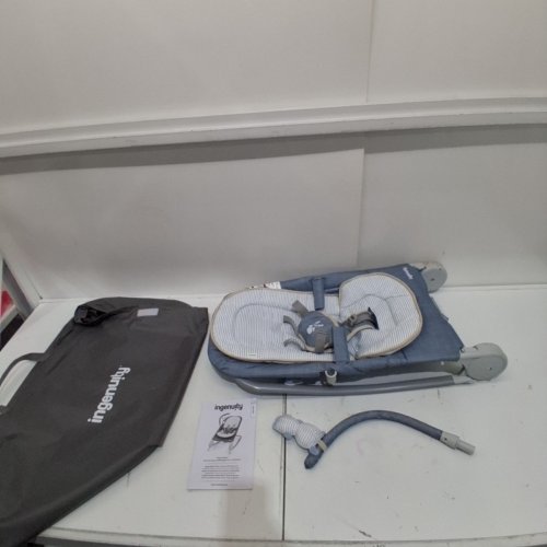 INGENUITY HAPPY BELLY ROCK-TO-BOUNCE MASSAGE SEAT -BLUE/CHAMBRAY (MODEL: 16854-MEES) image 3