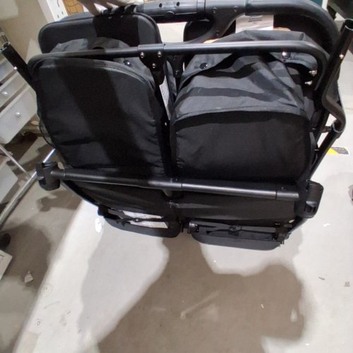 SAFETY 1ST DOUBLE DOUBLE DUO STROLLER - 30" WIDE - BLACK (MODEL:01314CKSR) image 5