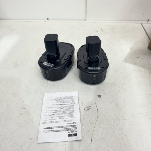 2PK POWILLING LI-ION REPLACEMENT DEWALT 18V BATTERY - 6.0AH, FOR DEWALT 18V XRP NI-CAD (MODEL: DC9096-LI) image 3