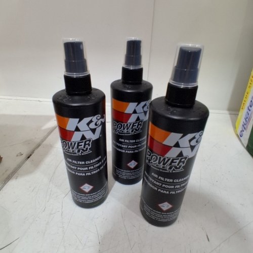 3PK K&N POWER KLEEN AIR FILTER CLEANER - 355ML EACH image 2