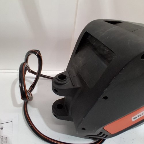 BLÜTEZEIT RETRACTABLE GARDEN HOSE REEL WITH HOSE AND 9 FUNCTION NOZZLE - 180° SWIVEL BRACKET - 65FT- GREY/ ORANGE ( MODEL: ‎HR-20M-HY-BR ) image 4