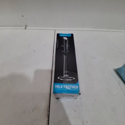 SIMPLE TASTE HAND HELD BATTERY OPERATED ELECTRIC MILK FROTHER WITH STAINLESS STEEL WHISK - BLACK (MODEL: ‎706NA-0005) image 4