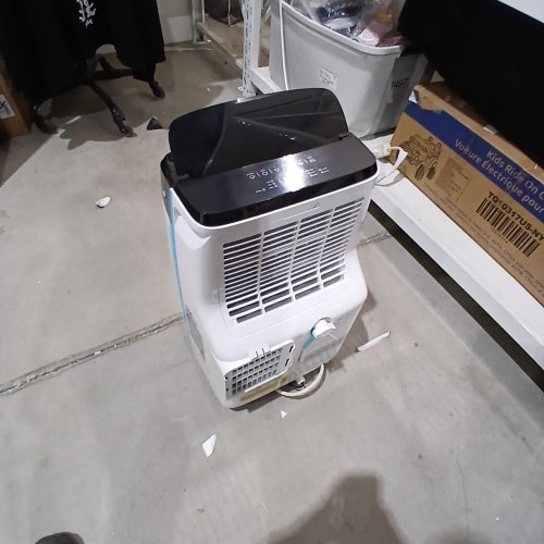 SERENELIFE COMPACT HOME AC COOLING UNIT WITH REMOTE, BUILT-IN DEHUMIDIFIER & FAN MODES 10,000 BTU SACC - 500 SQFT - WHITE (SLPAC14) image 6