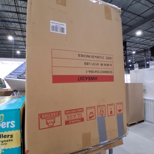 MEMORY FOAM MATTRESS TOPPER - 2" - QUEEN - BLUE\WHITE image 3