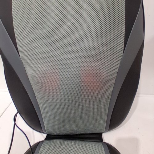 SNAILAX BACK MASSAGER WITH HEAT, SHIATSU MASSAGER CUSHION 4 NODE 3 MASSAGE ZONES- BLACK - (MODEL: SL-256 image 2