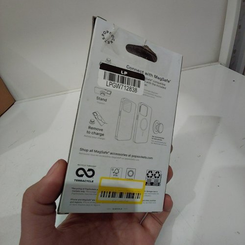 POPSOCKETS POPGRIP MAGNETIC PHONE GRIP & STAND FOR MAGSAFE - CLEAR image 3