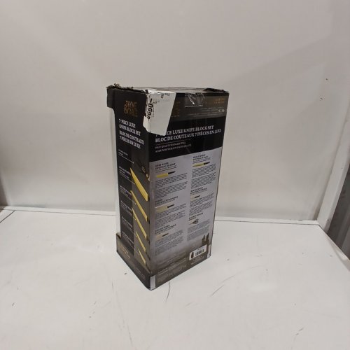 7PC KNIFE BLOCK SET - BROWN image 6