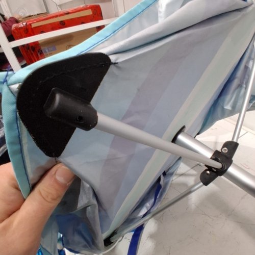 RIO BEACH UMBRELLA WITH ANCHOR - 7.5 FT - BLUE (MODEL: 1985294) image 3