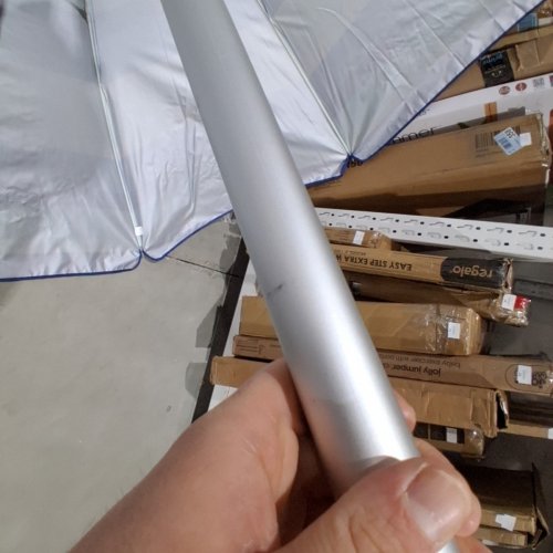 RIO BEACH UMBRELLA WITH ANCHOR - 7.5 FT - BLUE (MODEL: 1985294) image 6
